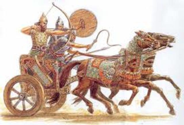 Los asirios inventan la caballería