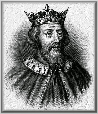 Alfredo el Grande, rey de Inglaterra.