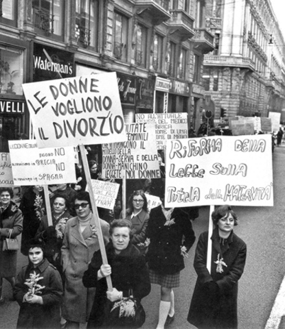 Gli anni '70 e i nuovi diritti