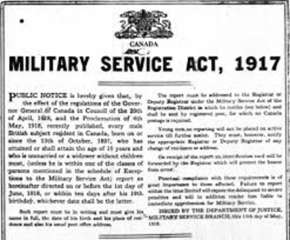 Military Service Act