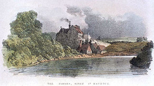 Founding of the Forges du Saint-Maurice; establishment of the royal shipyards