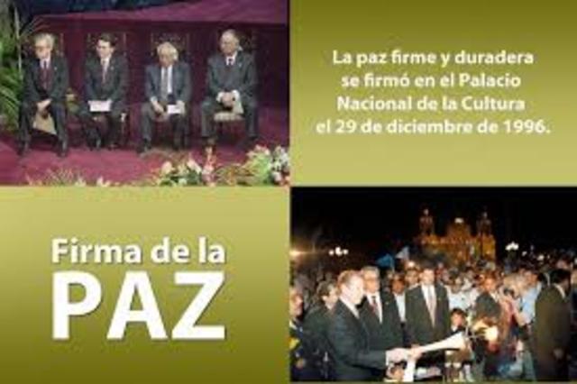 ACUERDO DE PAZ FIRME Y DURADERA