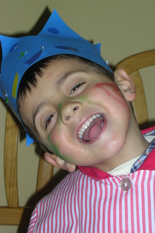 My first day at school.