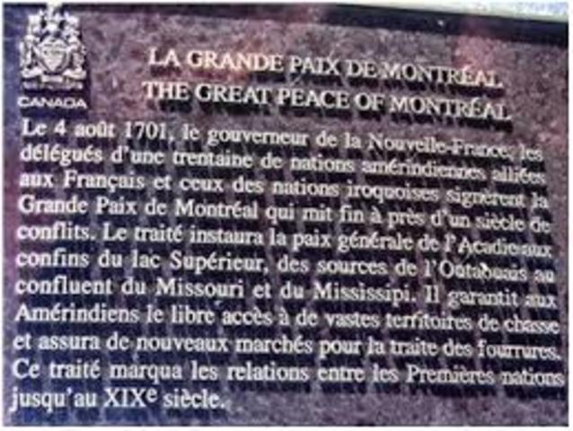 La grand paix du montreal.