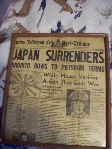 Japan Surrenders (aka "Victory over Japan Day")