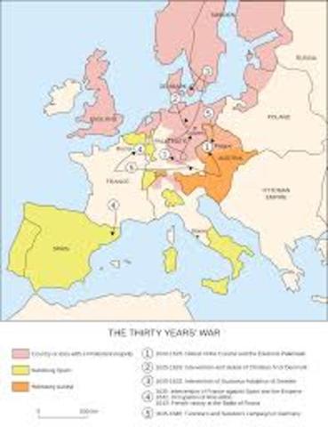 ferdinad ii got france involved in the 30 years war
