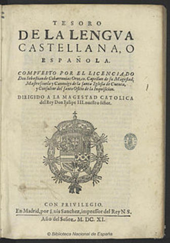1º Diccionario de Habla Castellana