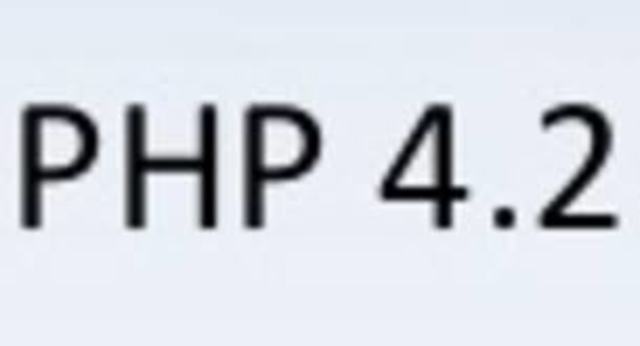 PHP 4.2