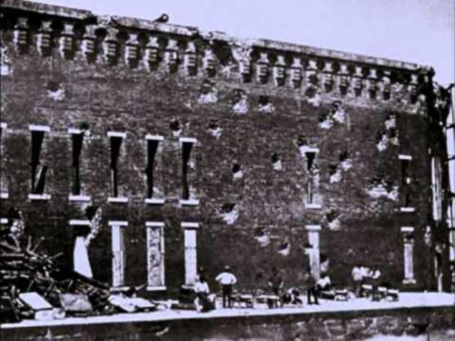 Fort Sumter is Fired Upon