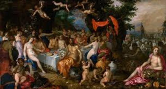 Wedding of King Pelius and Thetis