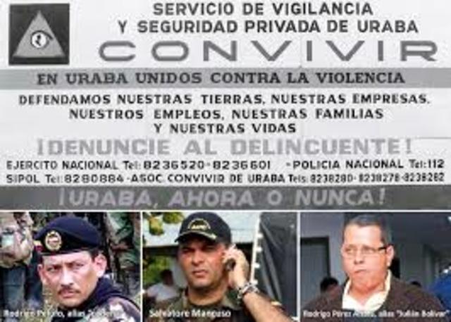 declaración de las Convivir como inconstitucionales y se desmantelan