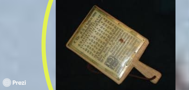 LA CARTILLA DE ENSEÑANZA