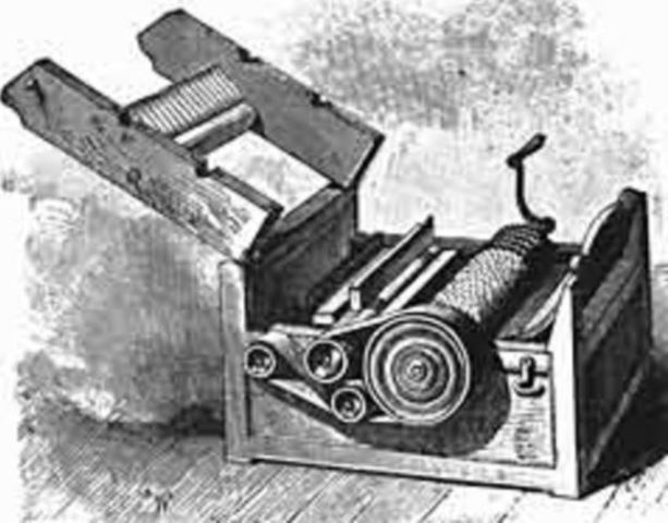 The invention of the cotton gin