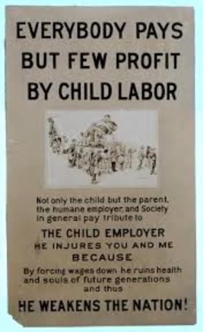 The National Child Labor Committee was formed