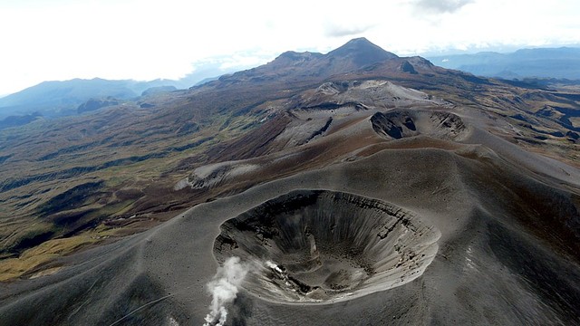 volcán de los Coconucos