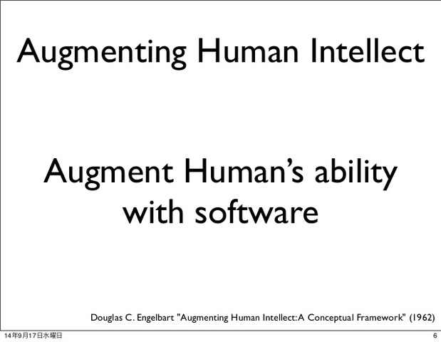 Aumentando el Intelecto Humano: Un marco Conceptual