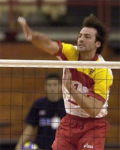 Primer jugador del voleibol