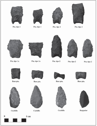 Primeros artefactos líticos