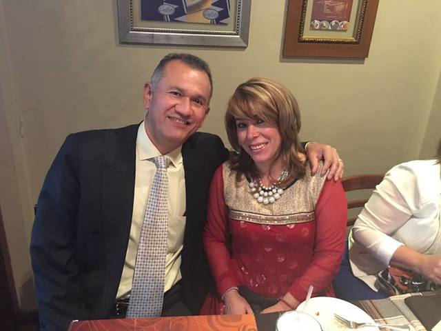 Mis padres en el colegio