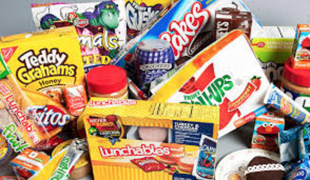 Limit processed foods.