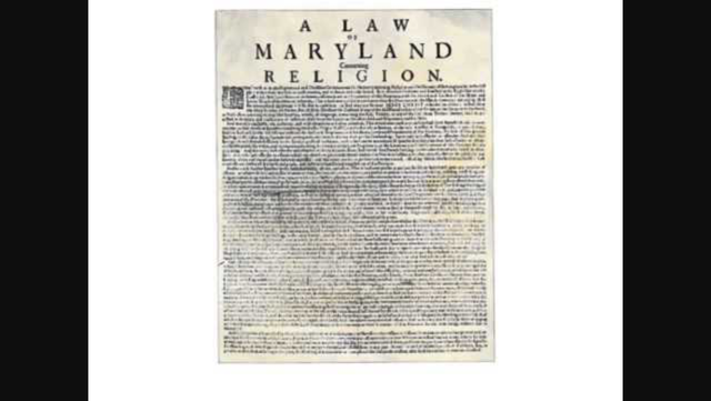 Maryland Toleration Act