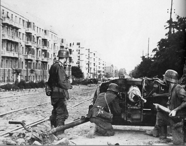 Ростов. Штурм города немецкими войсками.