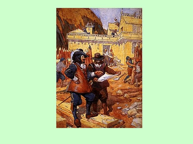 La premier rencontre avec les Hurons