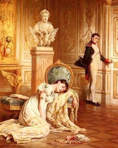 Napoleón se divorcia de su mujer Josefina