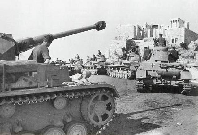 Οι Γερμανοί καταλαμβάνουν την Αθήνα