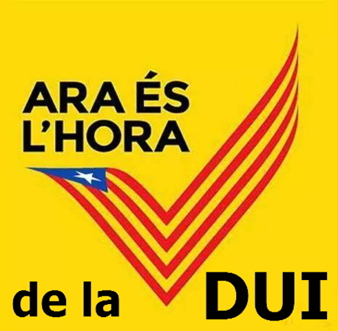 Declaració i suspensió de la DUI