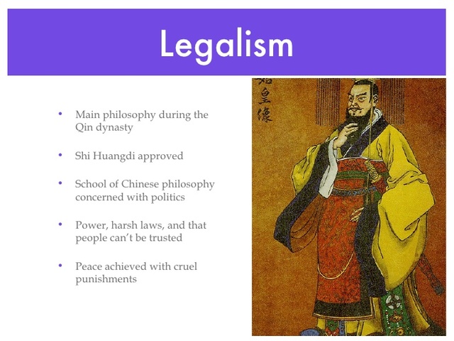 Legalism Was Asserted