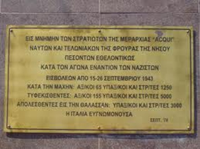 Η Ιταλία συνθηκολογεί. Τα εδάφη που κατείχε παιρνούν στους Γερμανούς