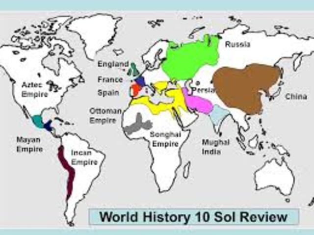 The songhai empire was established in Africa