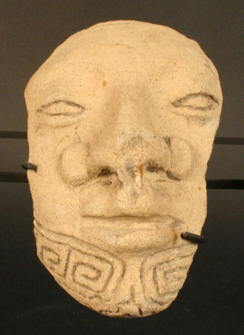 Cultura Tolita, Máscara antropomorfica