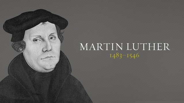 Martin Luther nailed 95 Theses to a church door