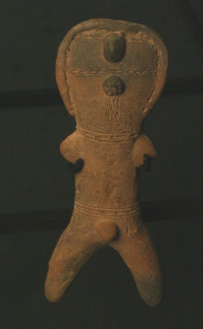 Cultura Guangala, Figurilla antropomorfa masculina