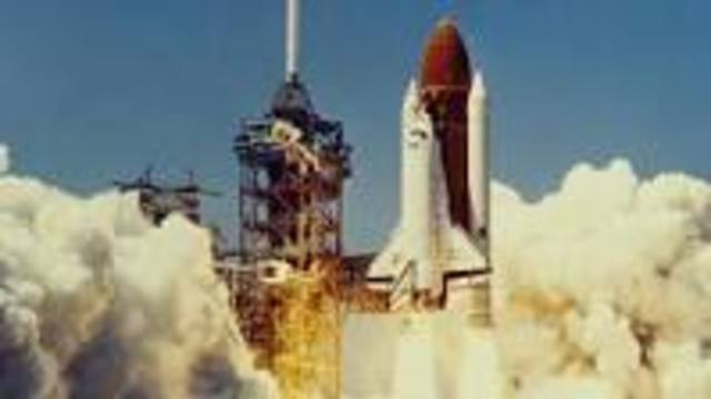 Space Shuttle Challenger Explodes