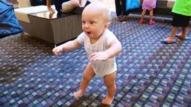 1st time walking