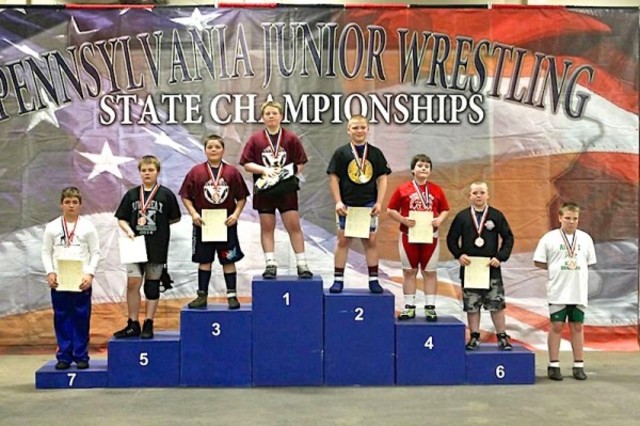 won my first state wrestling Championship