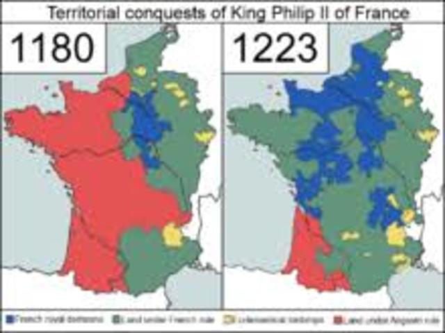 Philip Augustus Extends French Power