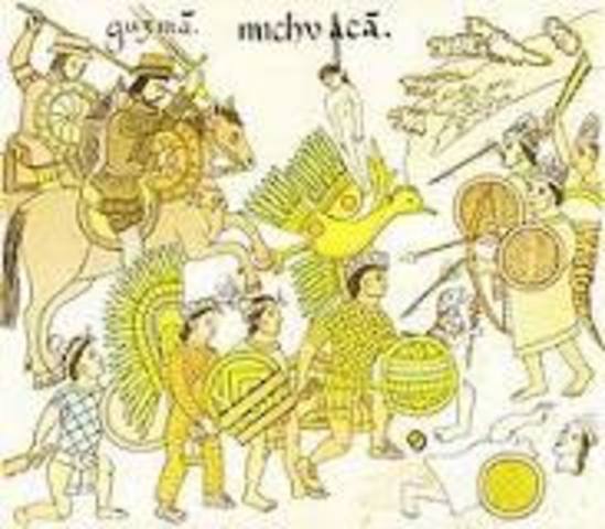 Cortes led the defeat of the Aztecs
