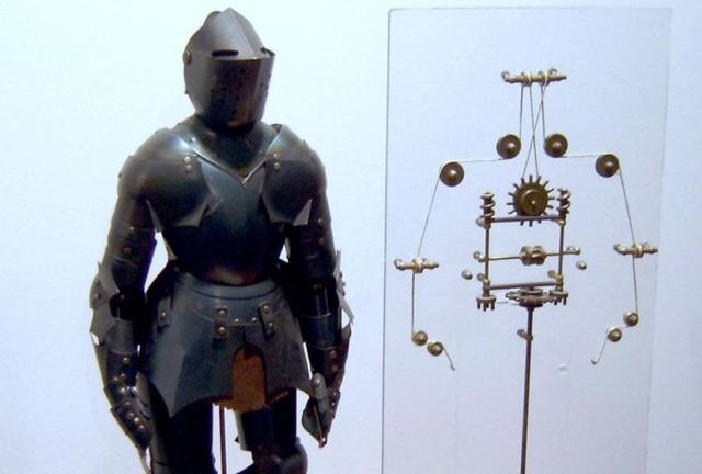 1495, el robot de Leonardo Da Vinci.