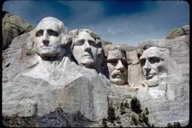 went to Mount Rushmore