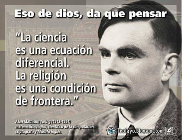 La muerte de Turing en 1954.