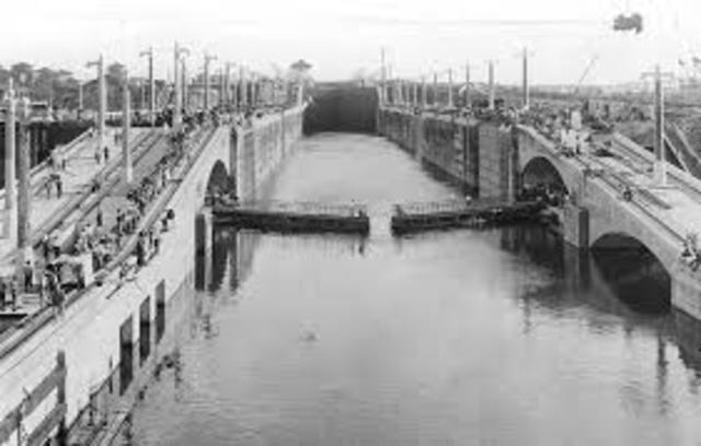 Panama Canal U.S Construction Begins