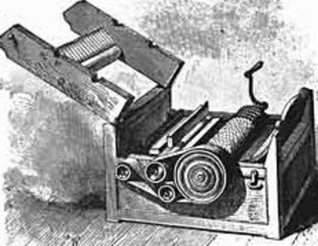 Invention of the Cotton Gin