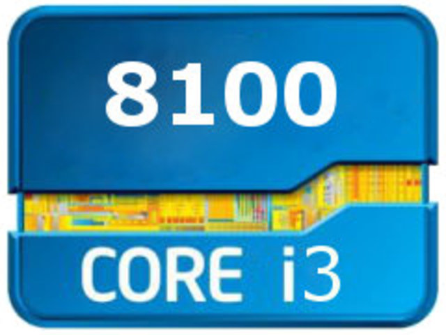 INTEL CORE i3-8100