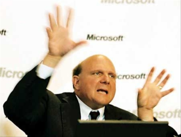 Steve ingresa a microsoft