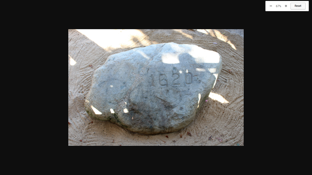 The Pilgrims Land on Plymouth Rock