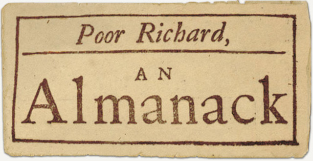Poor Richard's Almanak